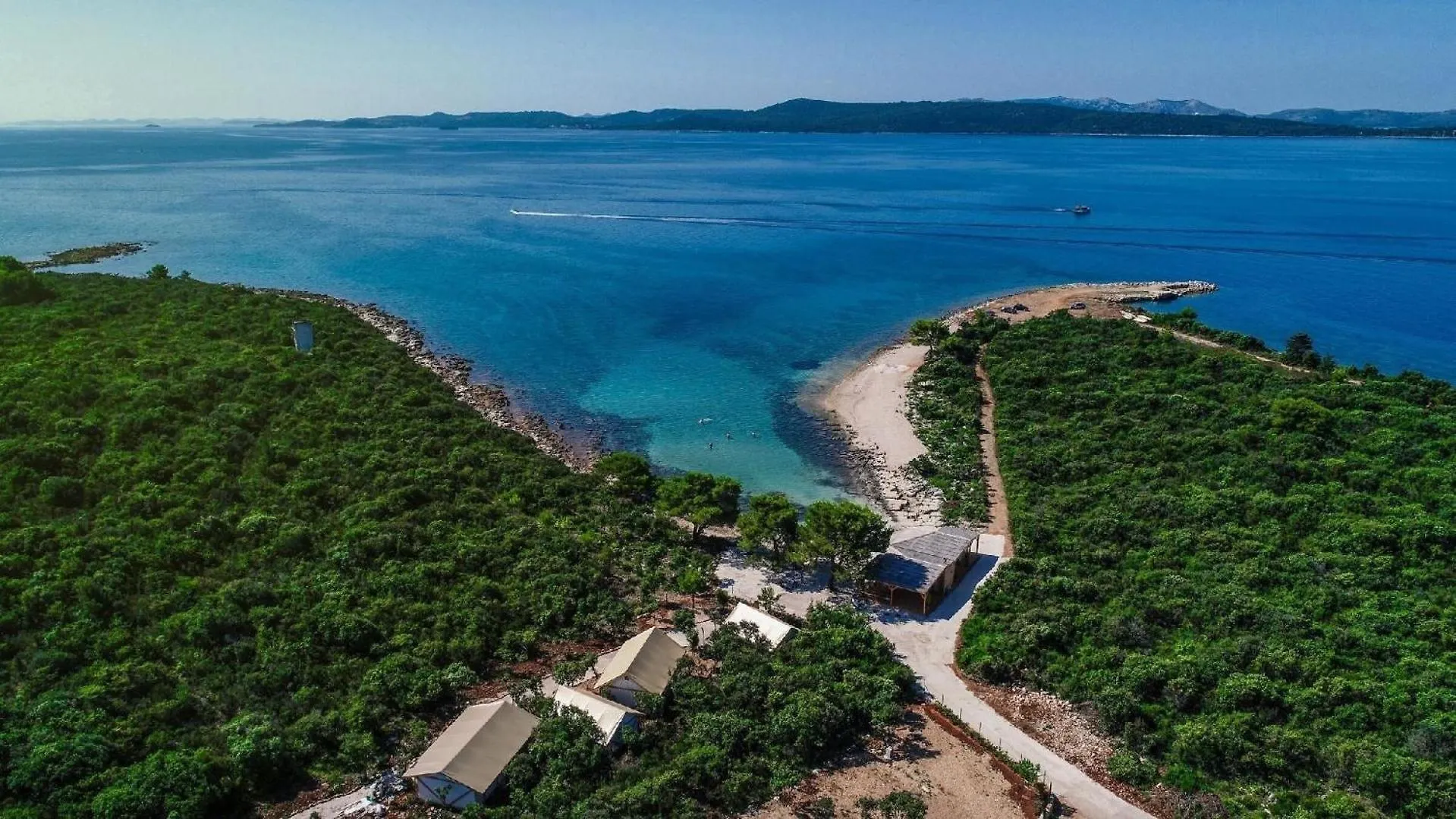 Premium-Mobilheim Mit 3 Schlafzimmern Auf Dem Campingplatz Ugljan Resort 0*,